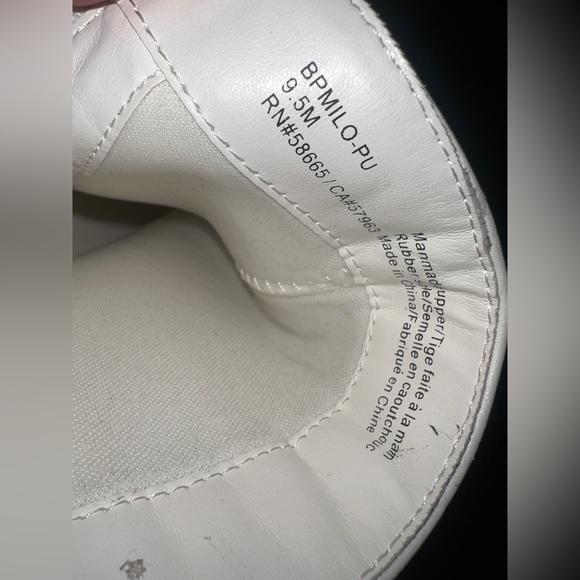BP. Milo Platform Bootie ( women) white 9.5 NWOT - Picture 7 of 8